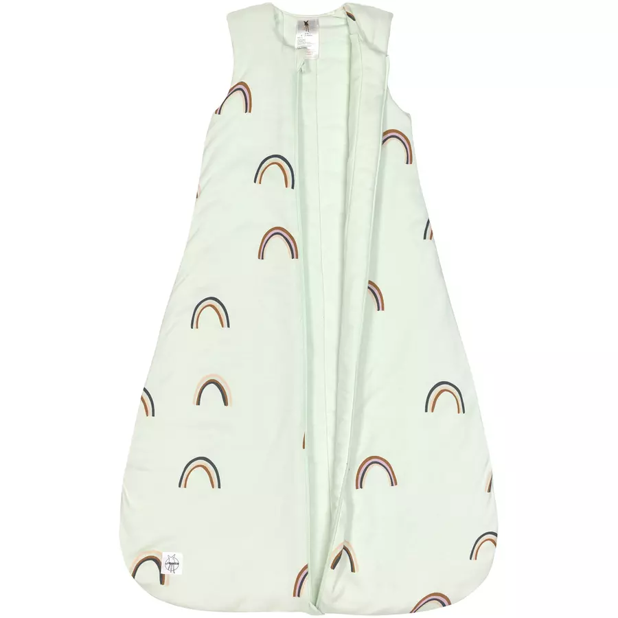 LÄSSIG Babyschlafsack Regenbogen mint
