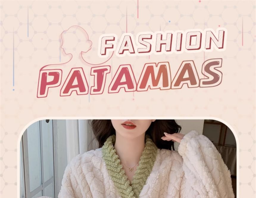Sweetzer - Set: V-hals Capybara Pocket Cardigan + Broek