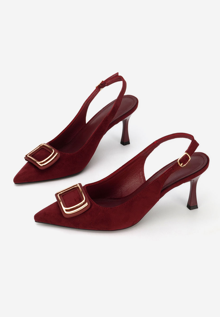 Chaussures slingback bordeaux Cristelia