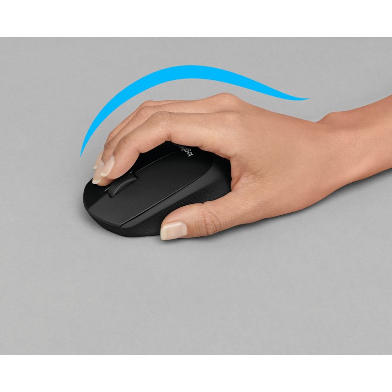 Logitech B330 Silent Plus souris Bureau Droitier RF sans fil Optique 1000 DPI