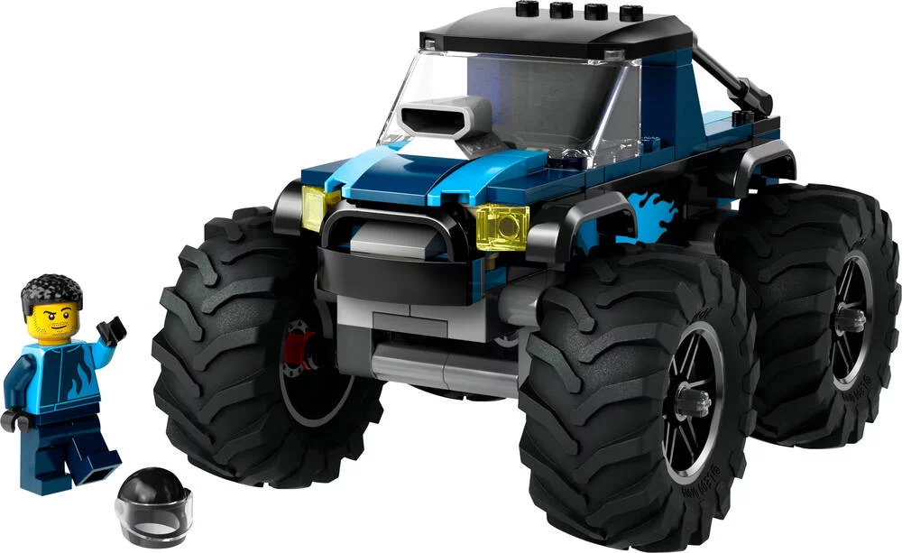 LEGO®CITY 60402 - LE MONSTER TRUCK BLEU