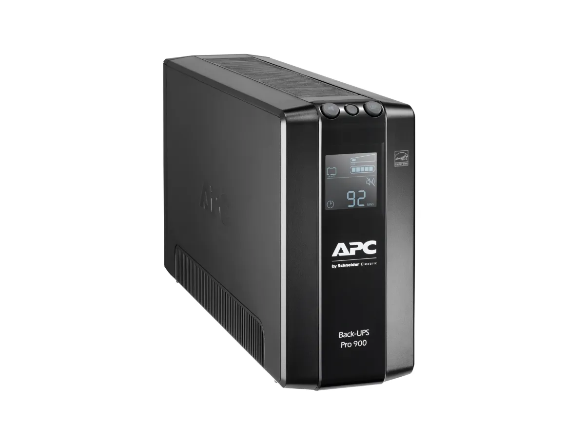 APC Back-UPS Pro BR900MI - UPS - AC 230 V - 540 Watt - 900 VA - USB - output-stikforbindelser: 6 - sort