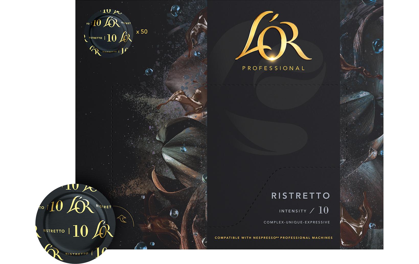 Professional Pads Espresso Ristretto 10 50 StückKaffee-Discs für Nespresso Professional Pad Maschinen