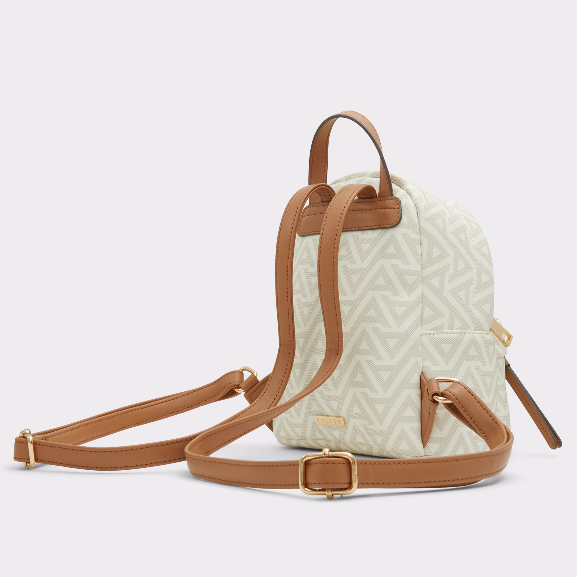 Linnea Beige Women Backpacks & Fanny Packs