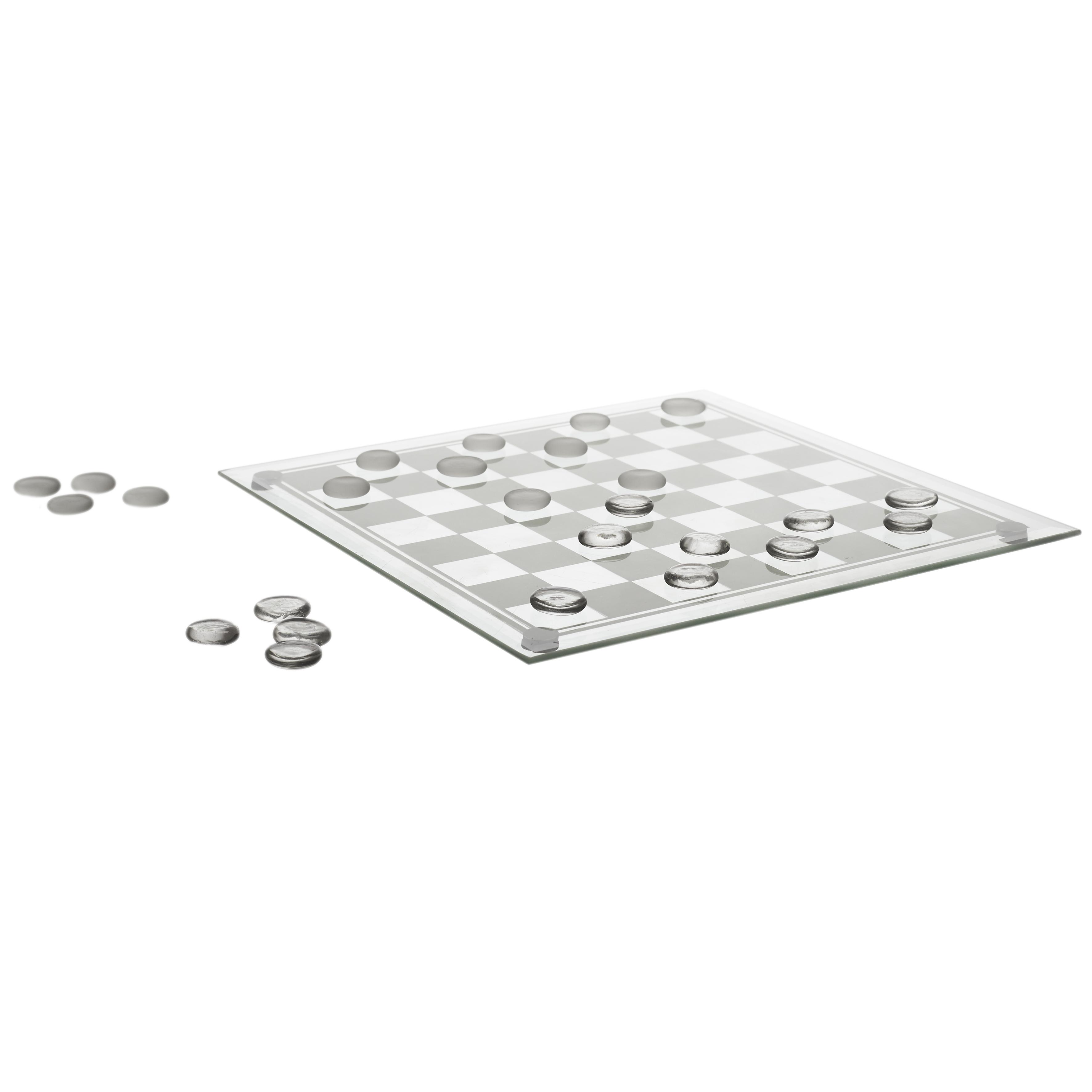 JEU DAMES VERRE