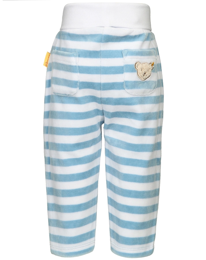 Nicki-Hose BASIC – BLOCKSTREIFEN in hellblau