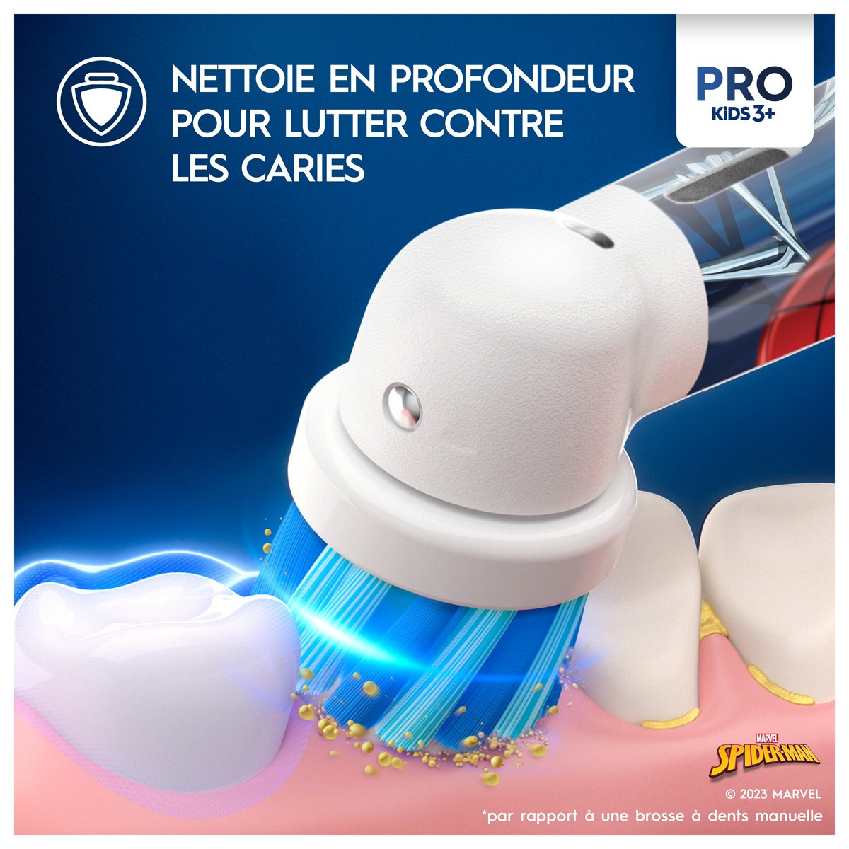 Brosse à dents électrique - Enfant - Spider-man