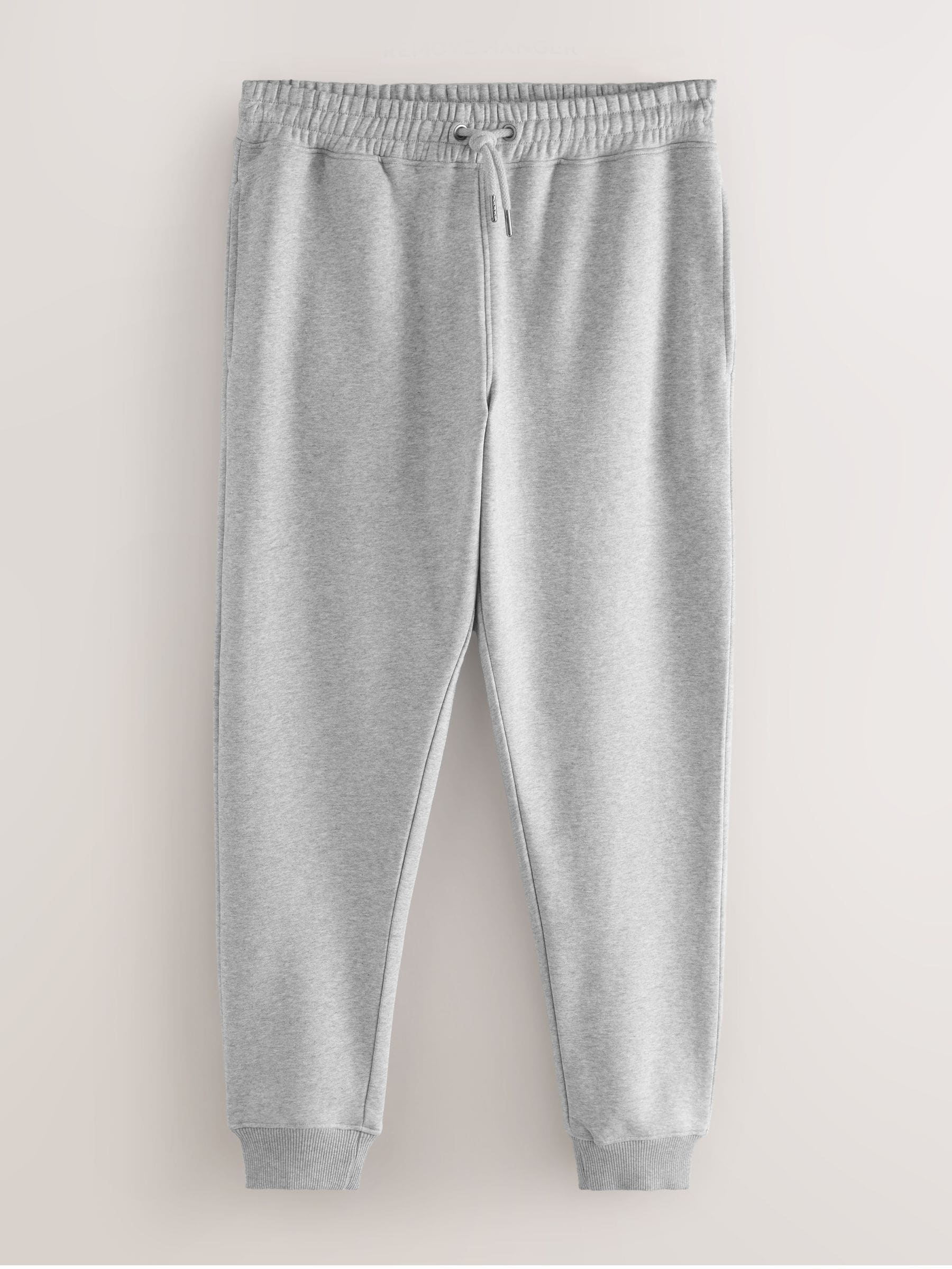 Zwart/marineblauw/grijs - Verpakking van 3 slim-fit jersey joggingbroeken met hoog katoengehalte