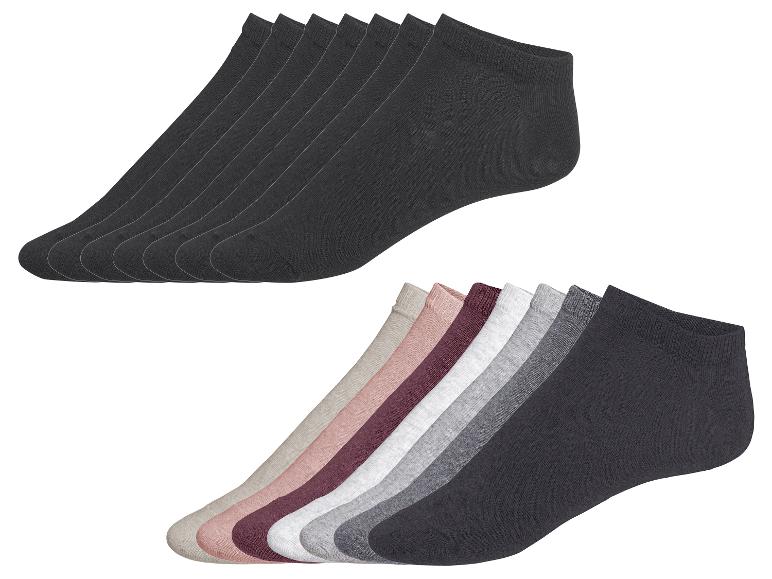 7 paar dames sneakersokken