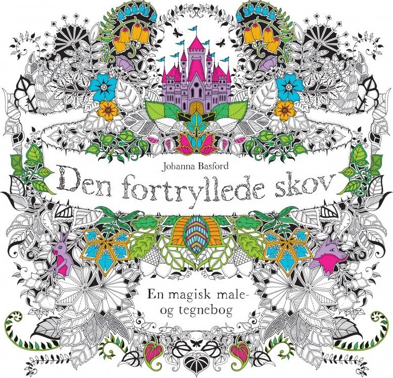 Den Fortryllede Skov - Johanna Basford - Bog