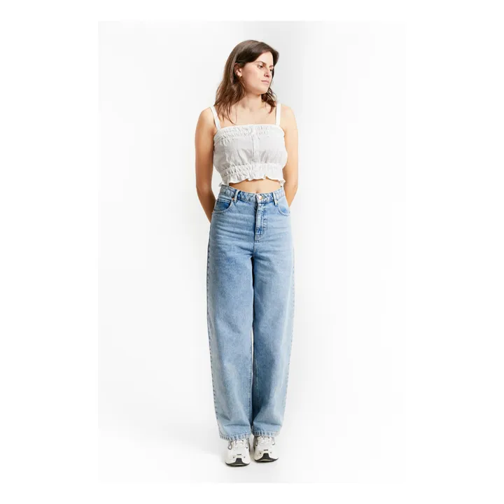 Indee Top Court Palissandre | Blanc