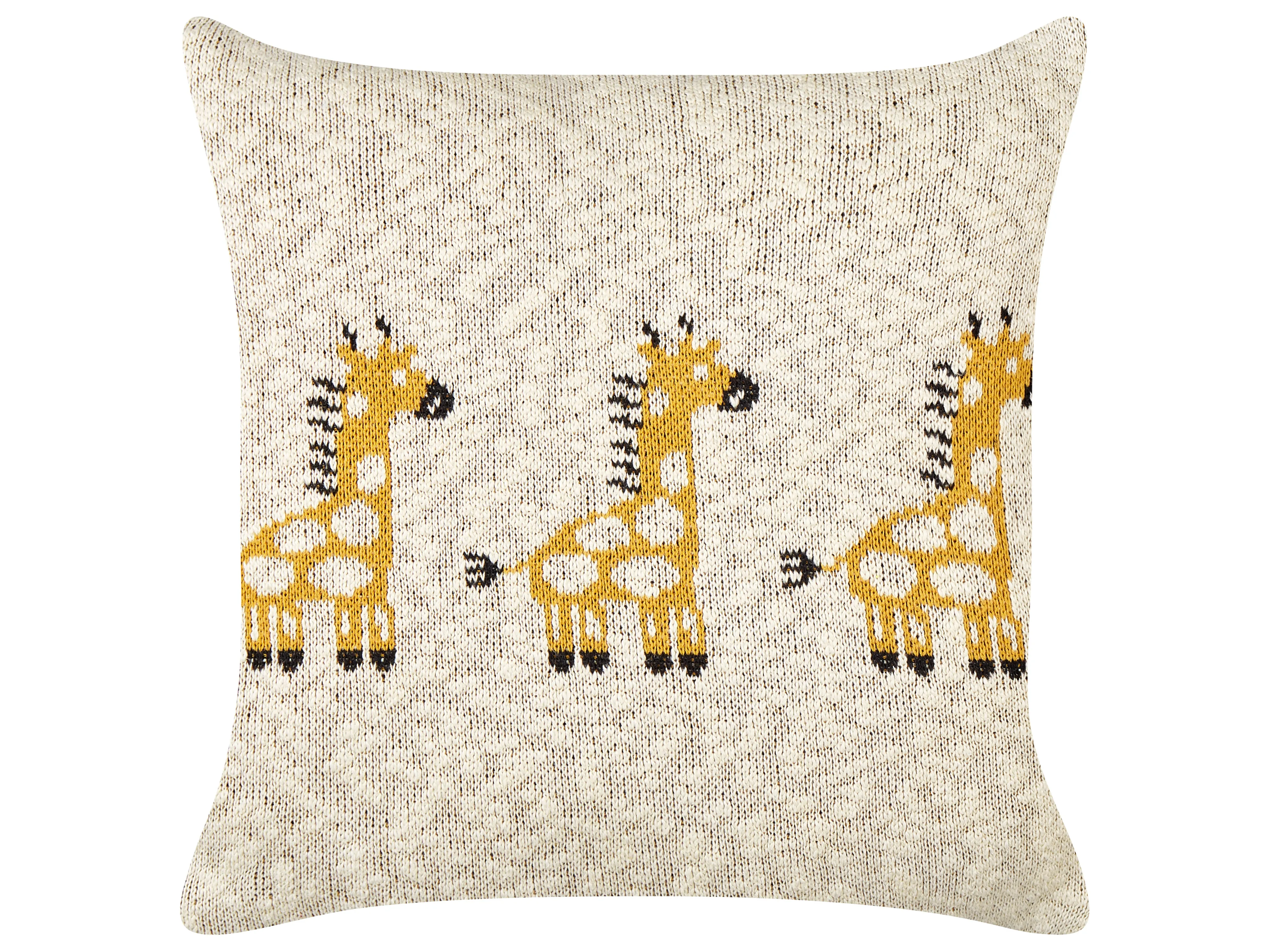 Set van 2 sierkussens CHILARI Katoen 45 x 45 cm Beige