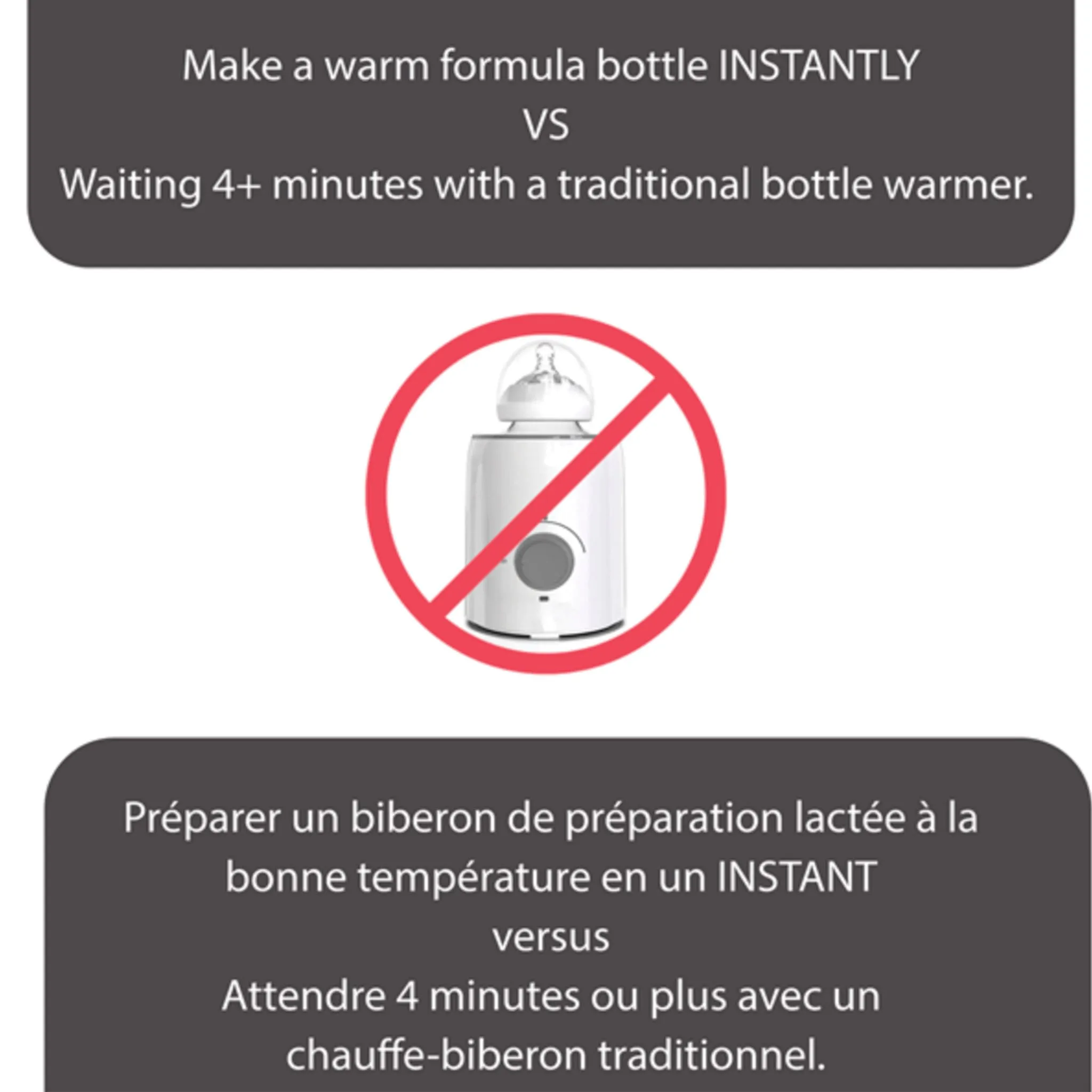 Baby Brezza Distributeur d'Eau Instantané pour Biberon