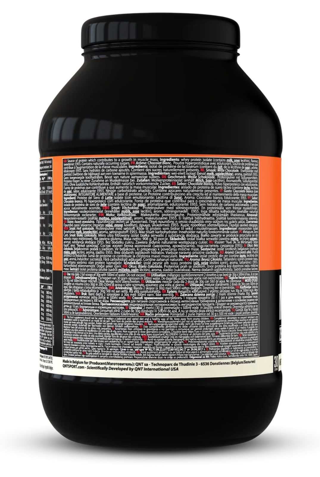 QNT Metapure Whey Zero Carboidrato 908 g