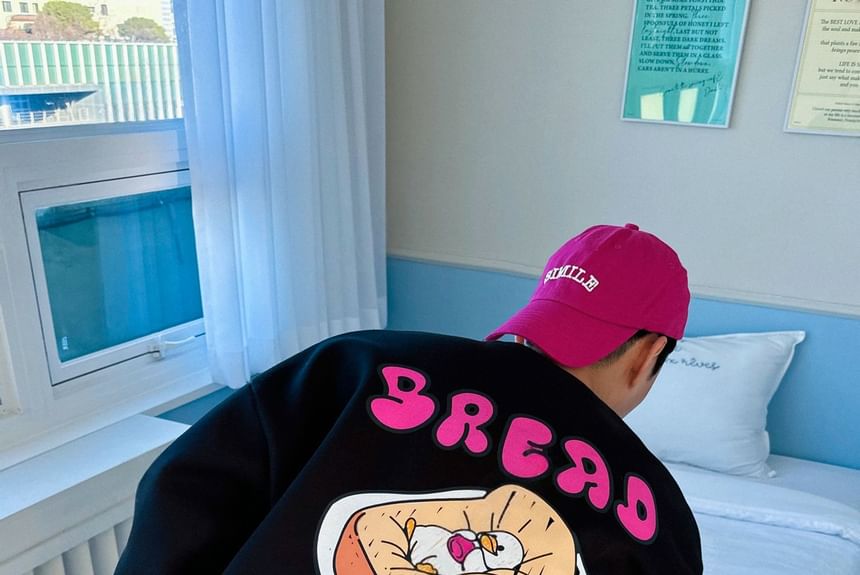SeoulPop - Losse sweatshirt met eendenprint