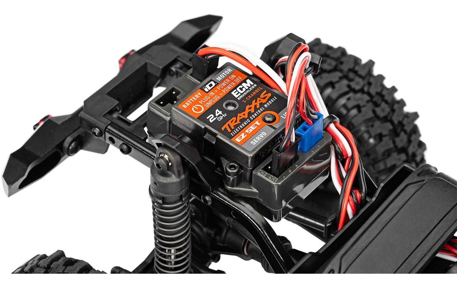 Brushless-Antriebsset 4M 3350 kV<br>TRX-4M Bürstenloses Antriebssystem
