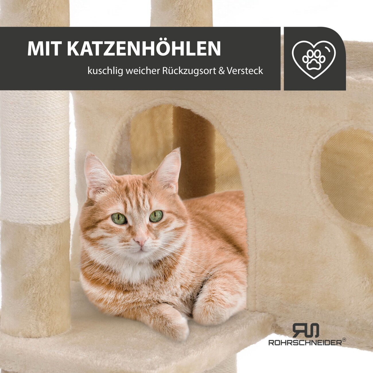 Rohrschneider Kratzbaum Marley beige