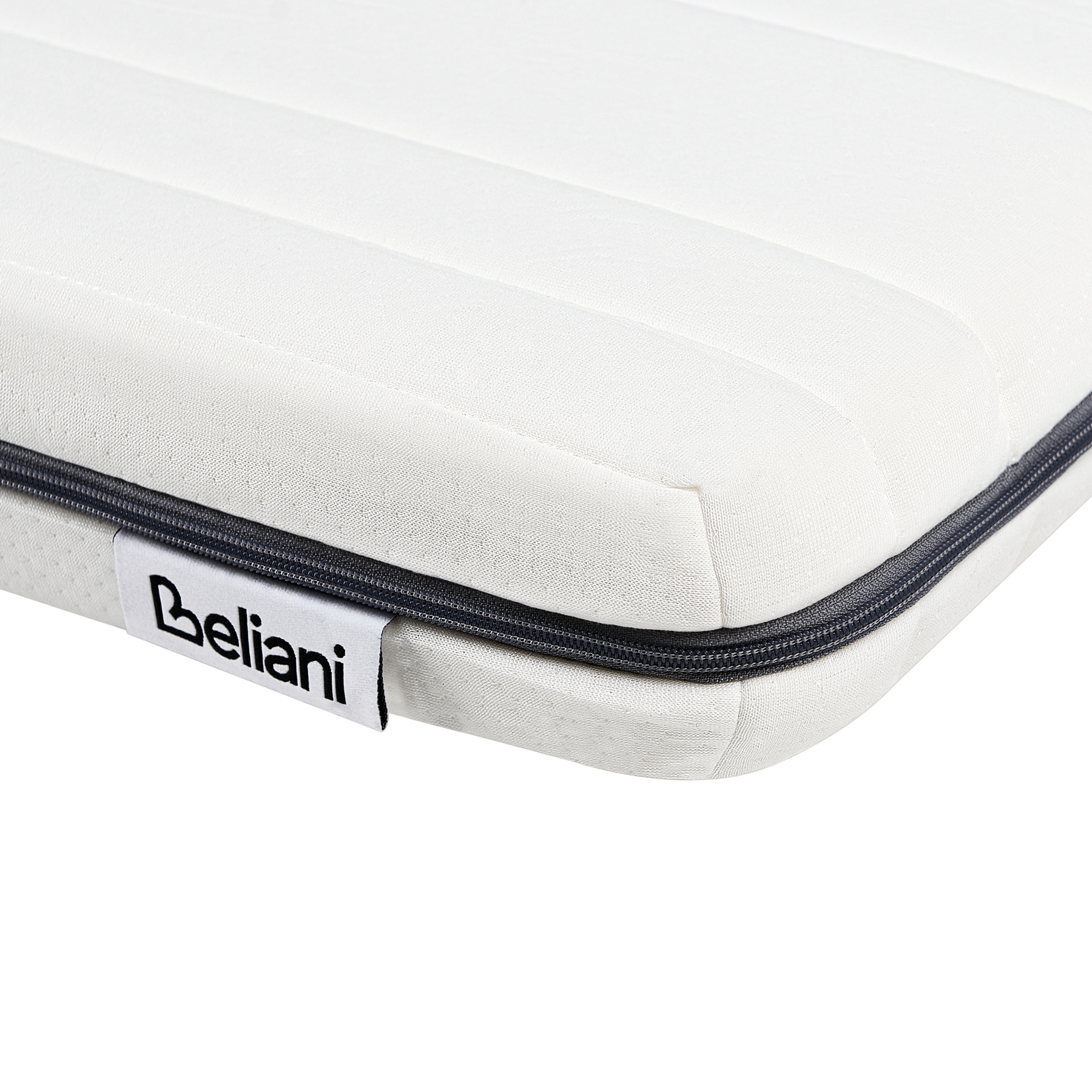 Beliani - PRECIOUS - Schuimmatras - Wit - 80 x 200 cm - Polyester