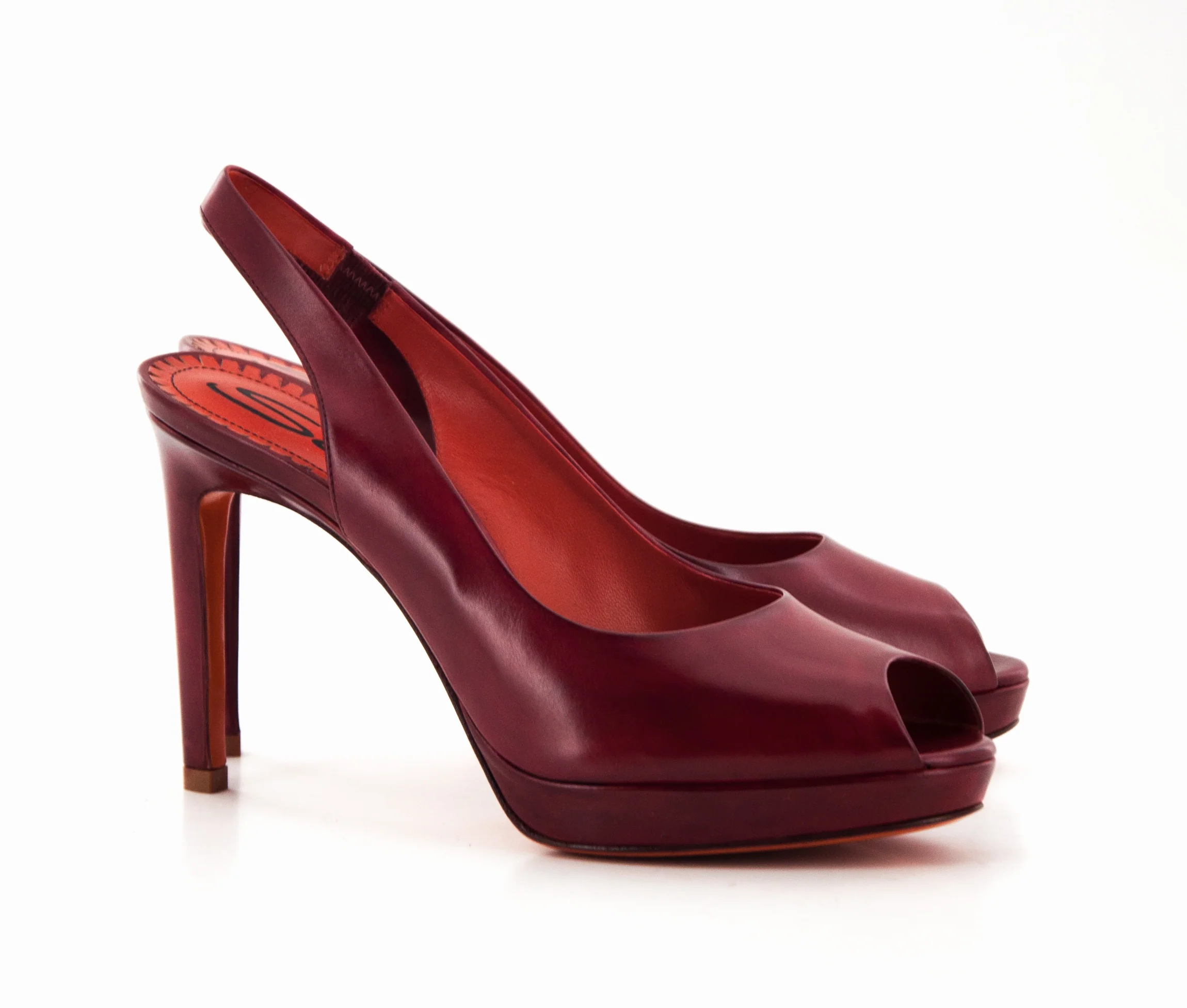 SANTONI - NEW LEA 57189 LVV ROUGE