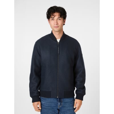 Herrenblouson Wolle, Navy