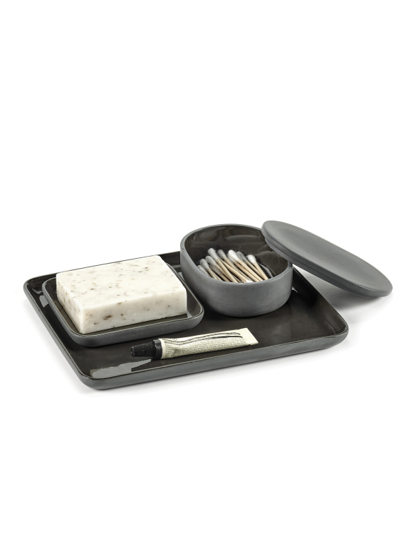 Serax Cose by Bertrand Lejoly voorraadpot ovaal small beige