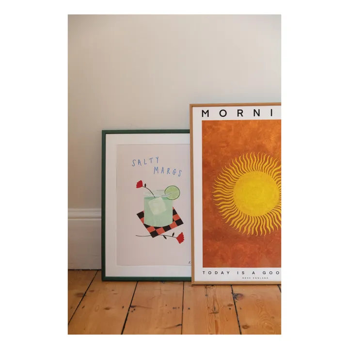 Rose England Affiche Salty Margs | Rose poudré