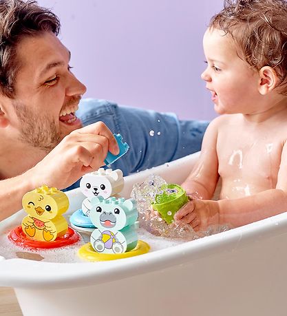 LEGO® DUPLO - Badewannenspaß: Schwimmender Tierzug 10965 - 14 Te