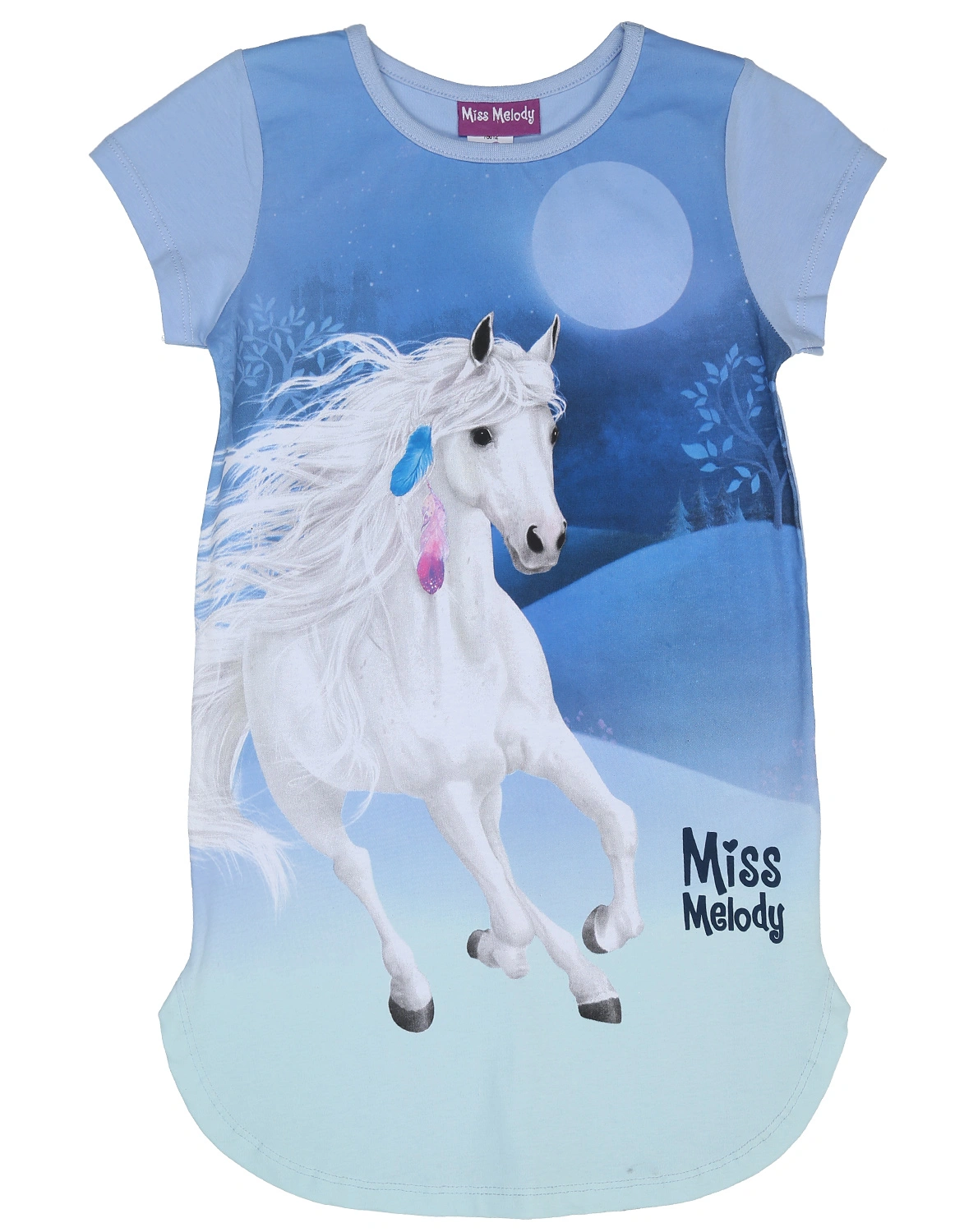 Nachthemd MISS MELODY in serenity blue