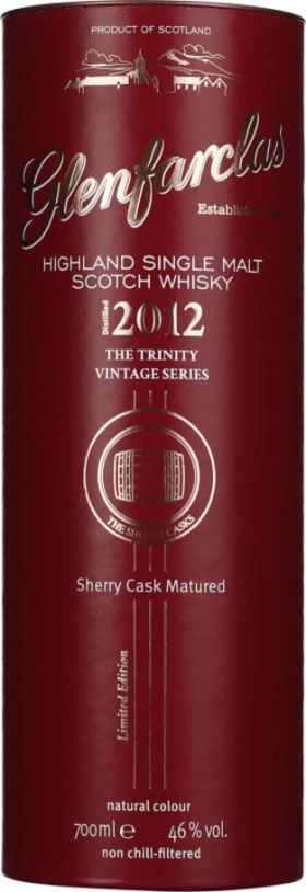 GLENFARCLAS VINTAGE 2012 THE TRINITY 70CL