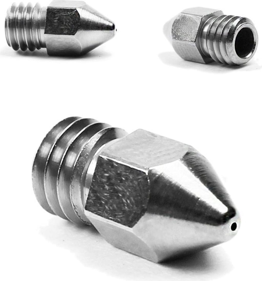 Micro-Swiss  Düse beschichtet für Zortrax, 0,4 mm    Harte und verschleißfeste Düsen für Zortrax, Afinia, Up,...