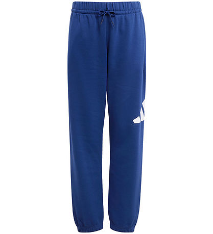 adidas Performance Sweatset - J BL FL JOG 240 - GLOBAL BLAU/WEIS