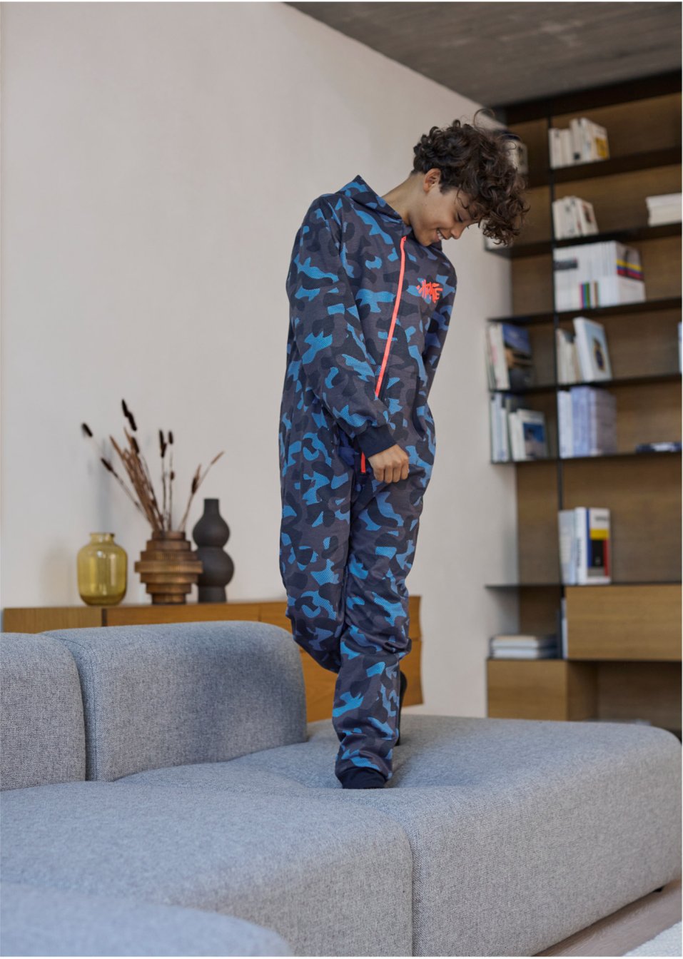 Combinaison en sweat garçon