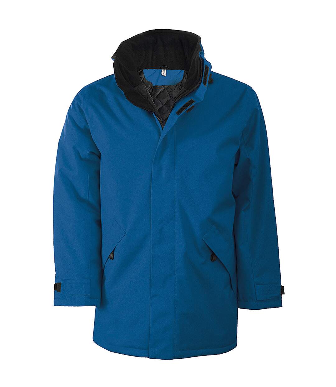 Kariban - Parka - Homme (Bleu roi clair/Noir) - UTRW731
