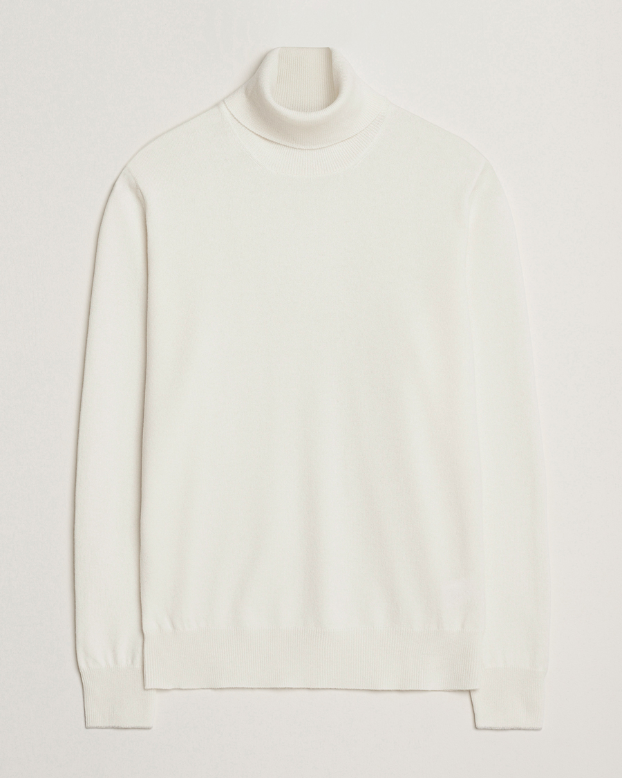 Brunello Cucinelli 2 Ply Cashmere Rollneck Panama