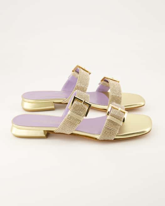 Konstantin Starke 5240 Pantoletten in Gold