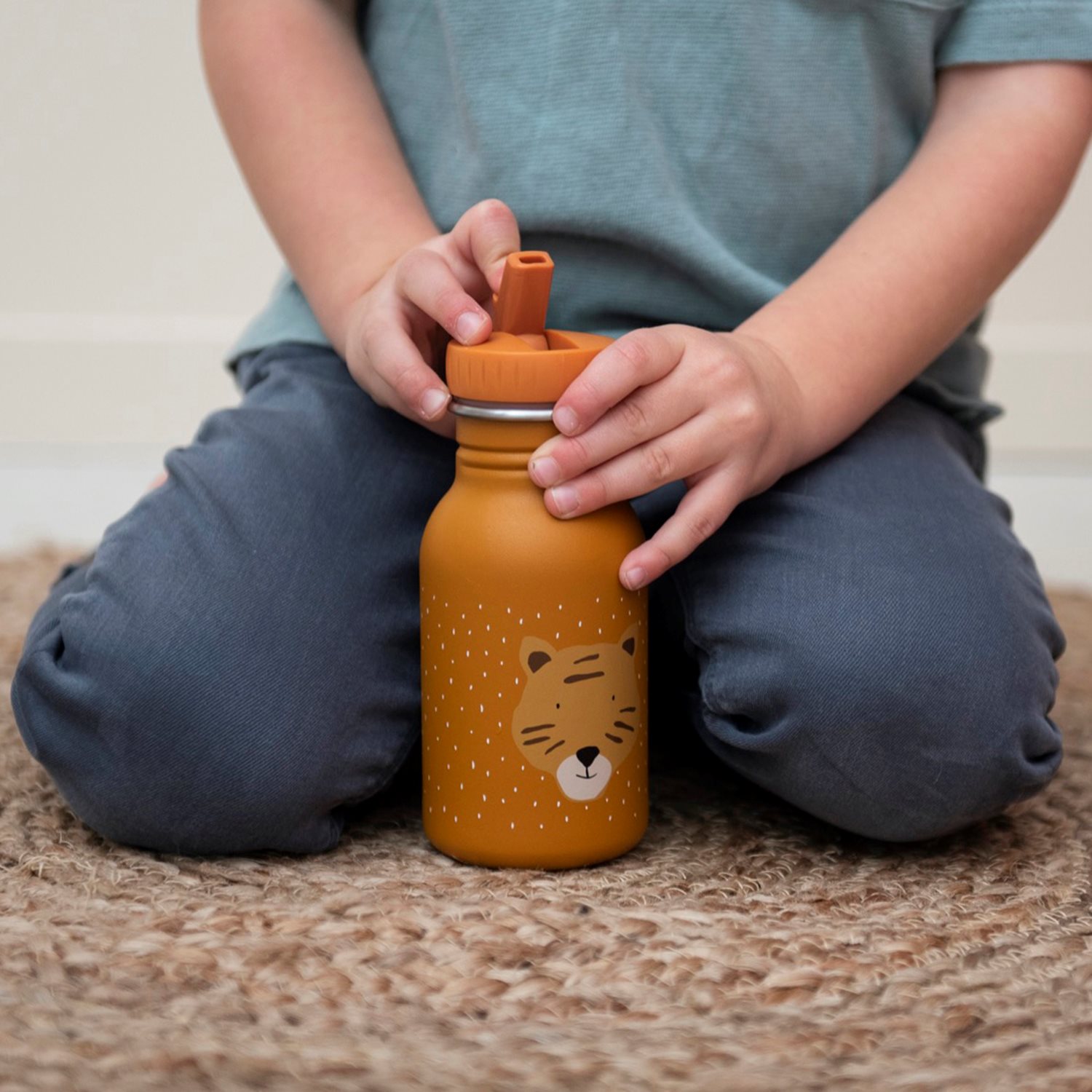 Trixie Mr. Tiger Bottle 350ml brown