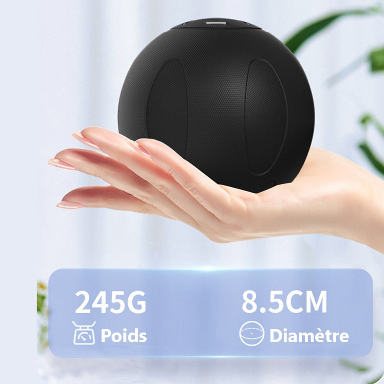 Onamaste Balle de massage noire