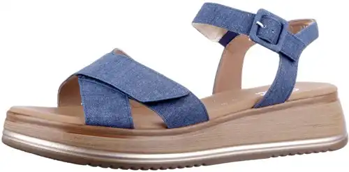 Gabor jeans 62.741.16 - maat 9 sandaal jeans - maat 9 Calandschoen