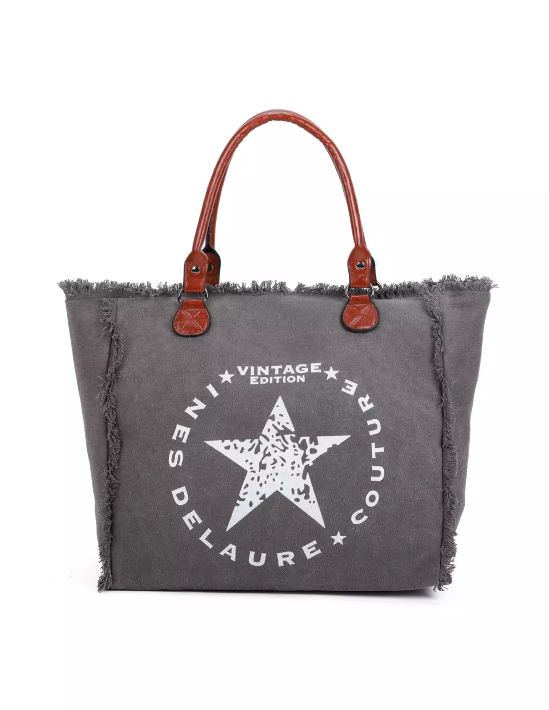 INES DELAURE 1682677 - Sacs & maroquinerie Gris