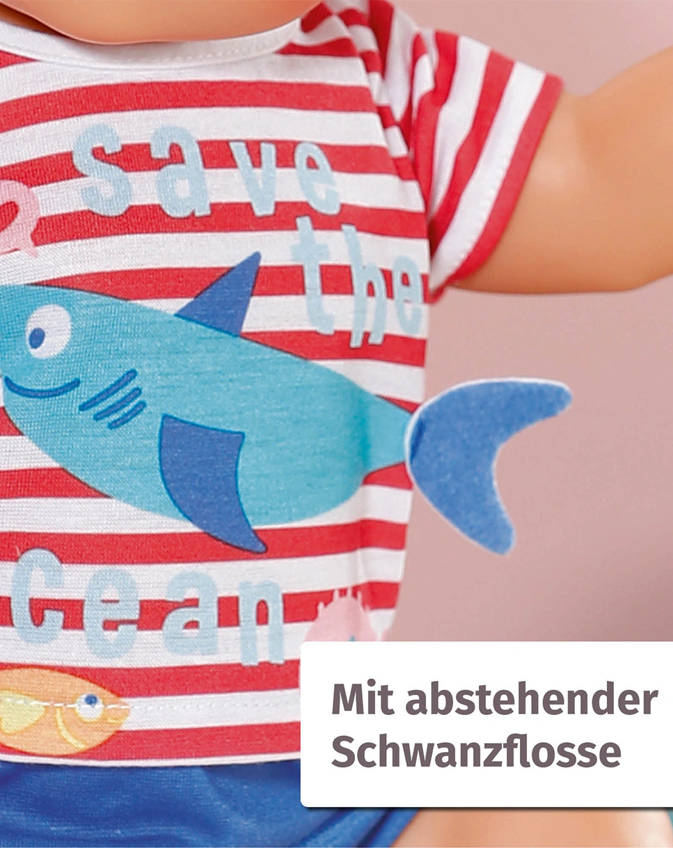 BABY born® Puppenkleidung BATH PYJAMAS & CLOGS (43cm)