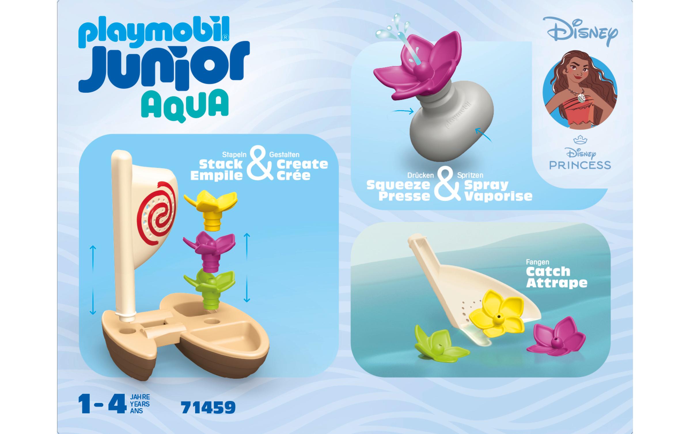 Junior & Disney: Vaiana Katamaran 71459Disney Wasserspiel-Set