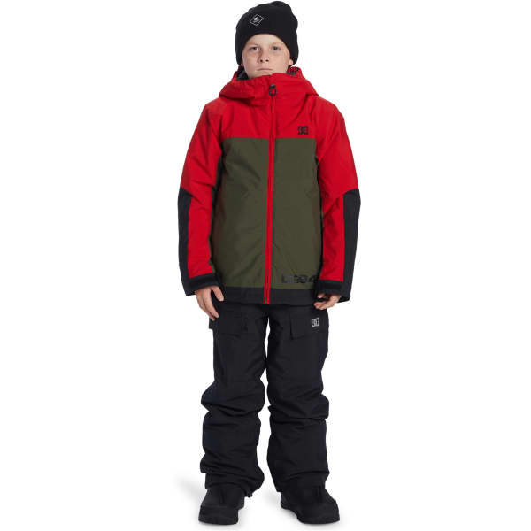 Veste de ski DC SHOES DEFIANT YOUTH JKT BARBADOS CHERRY
