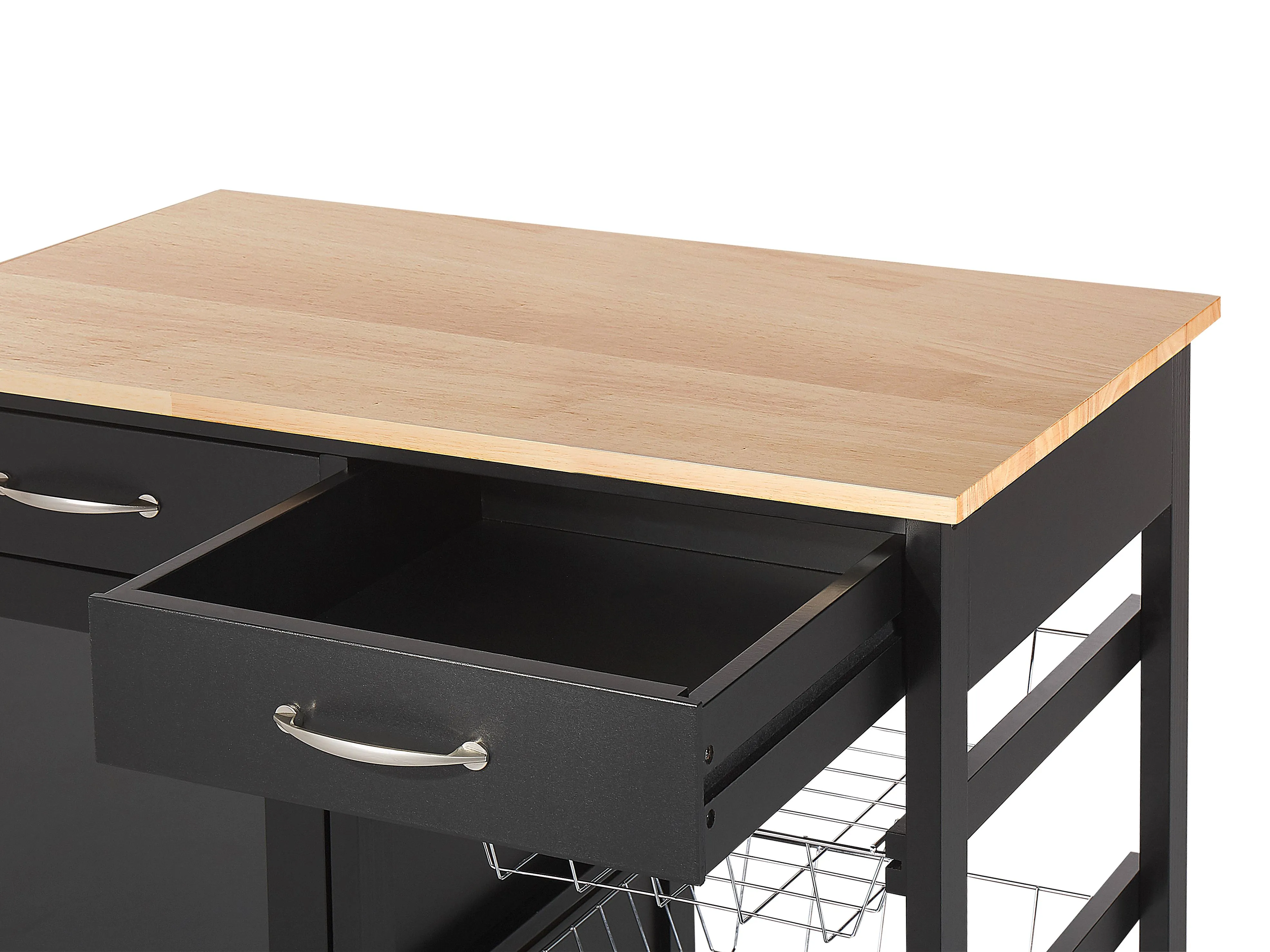Keukentrolley BOVES Zwart