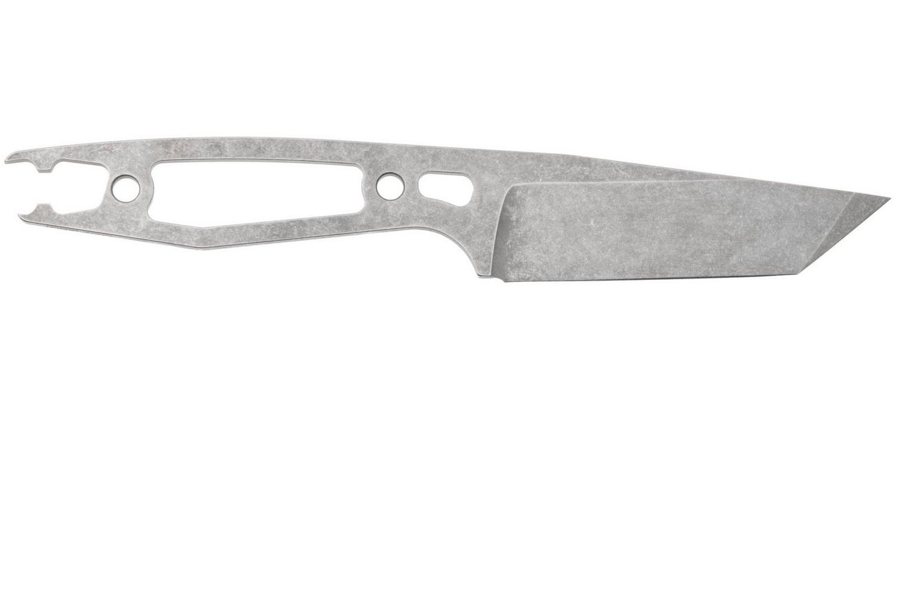 Daily Customs AK1 P10017383, Stonewashed MagnaCut American Tanto, vaststaand mes