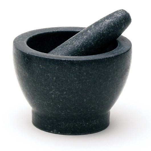 Mörser 'Masala', schwarz, Ø 12,5 cm, H 9 cm zu 24,80