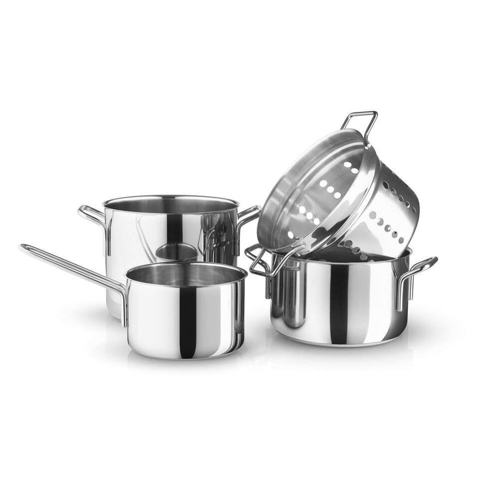 Eva Trio  Stainless Steel grydesæt - 4 stk.
