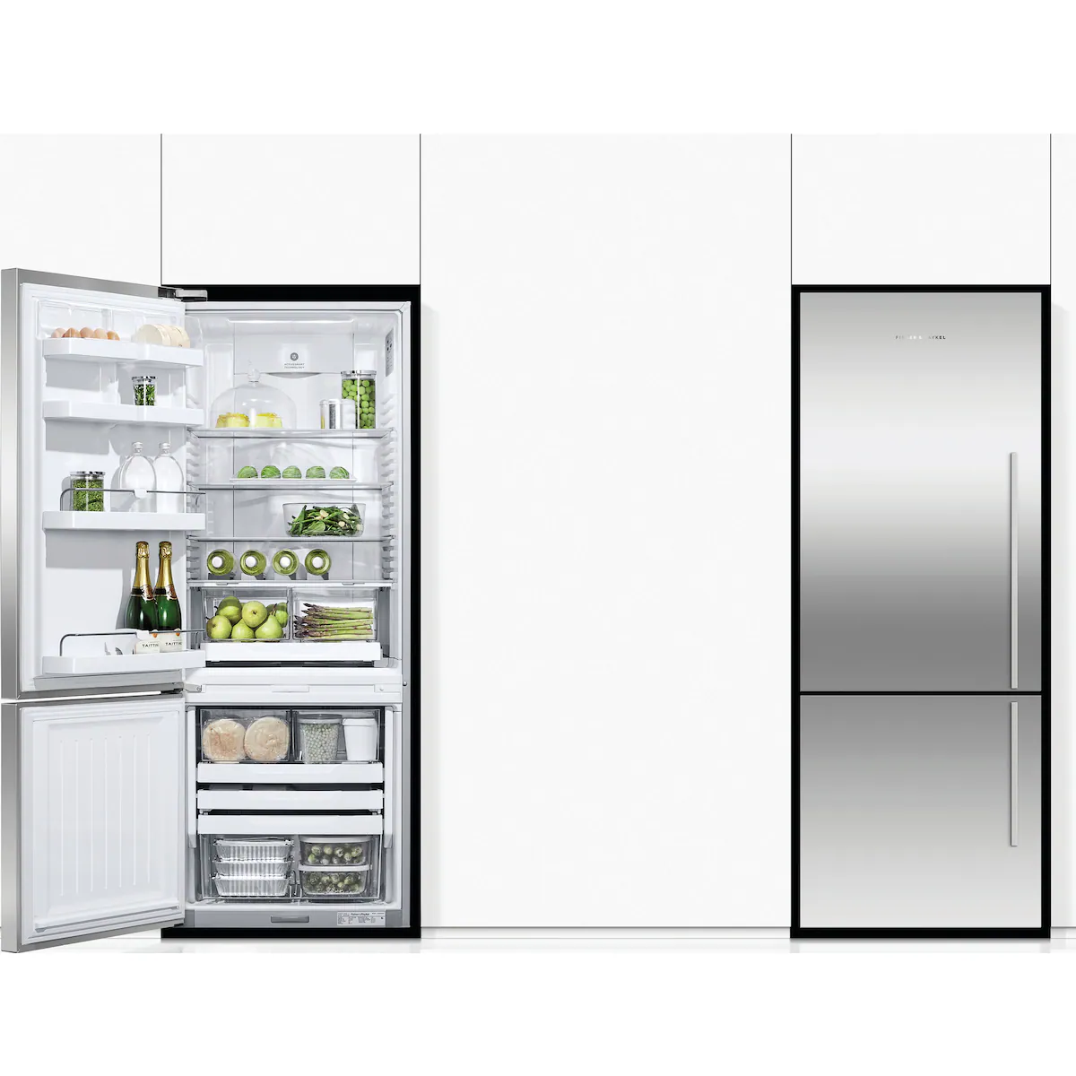 Fisher & Paykel kombiskap RF402BLXFD5