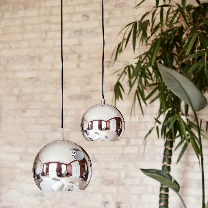 Frandsen - Ball Pendelleuchte Ø 18 cm, mint glossy
