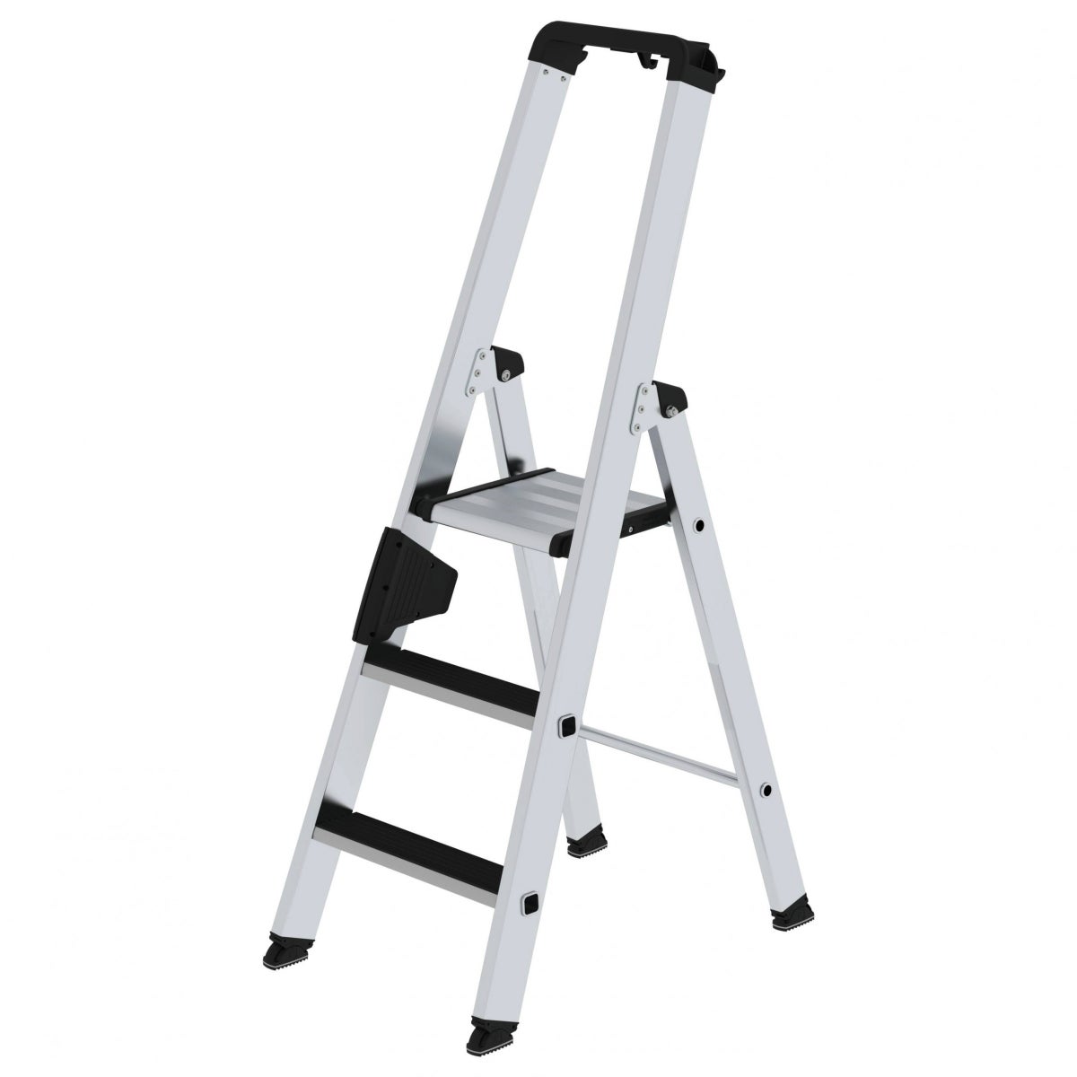 MUNK trapladder met clip-tredemechanisme, 3 treden