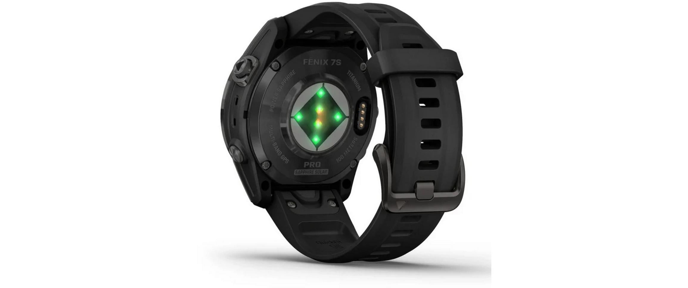 Garmin Smartwatch »Fenix 7S Pro Sapphire Solar Edition«(/ 1,2 ″)